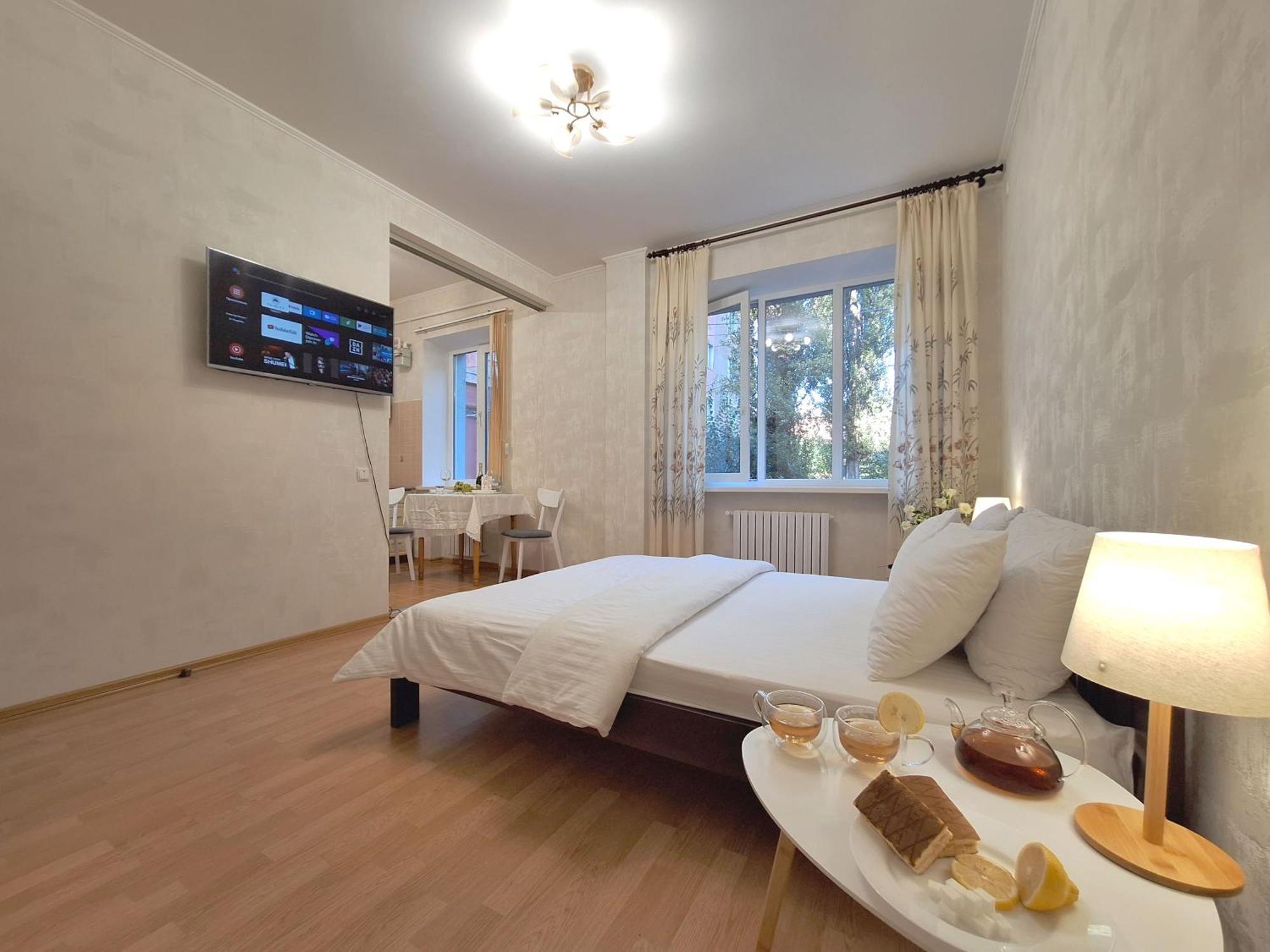 Однокімна Квартира Біля Каштанової Алеї У Центрі Полтави Мережа Alexapartments Документи Для Відряджень Безконтатне Заселення 24-7 Полтава Екстер'єр фото